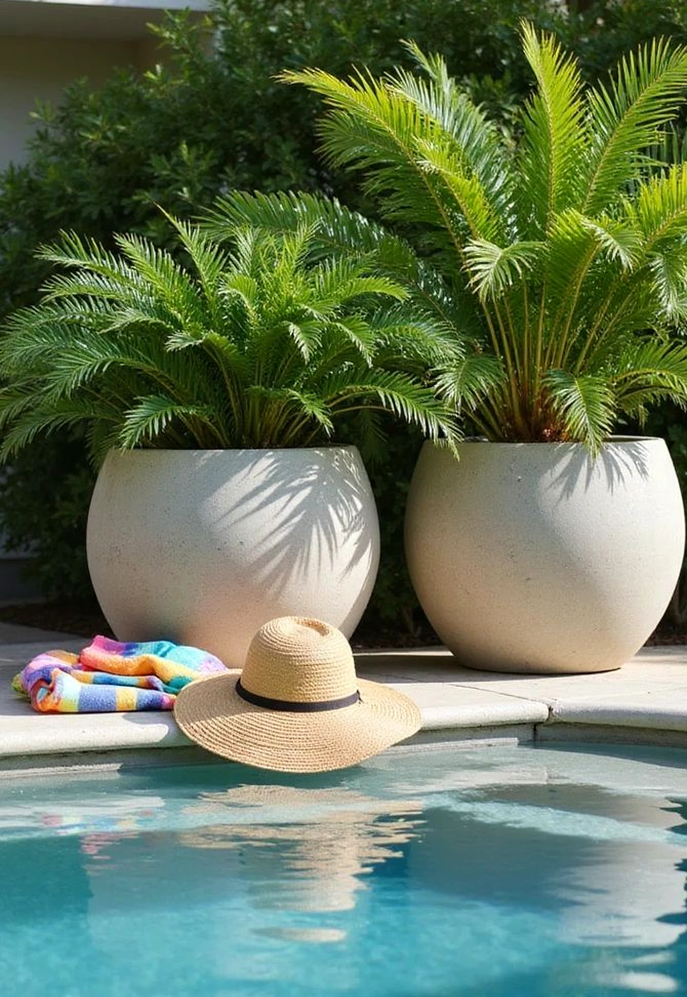 Soft plant shelf adds texture across the arrangement, giving the decor a finish that feels easy to enjoy.