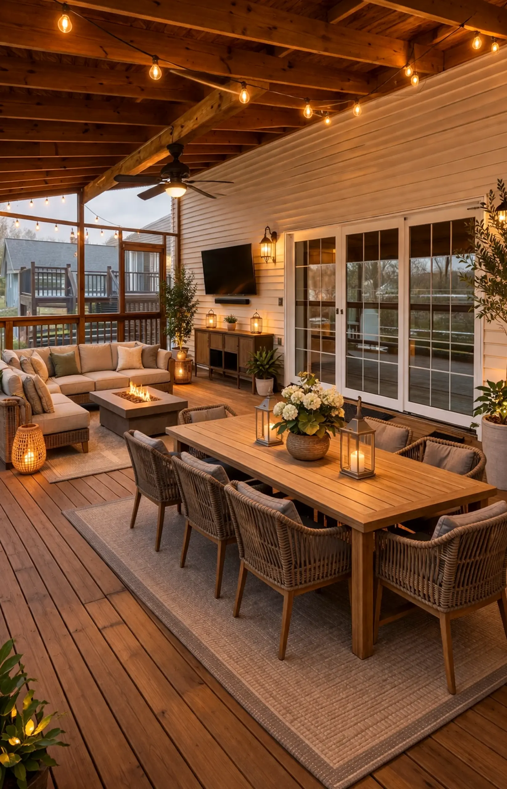 Tactile poolside setting adds a clear layer of freshness, helping the arrangement feel easy to enjoy.