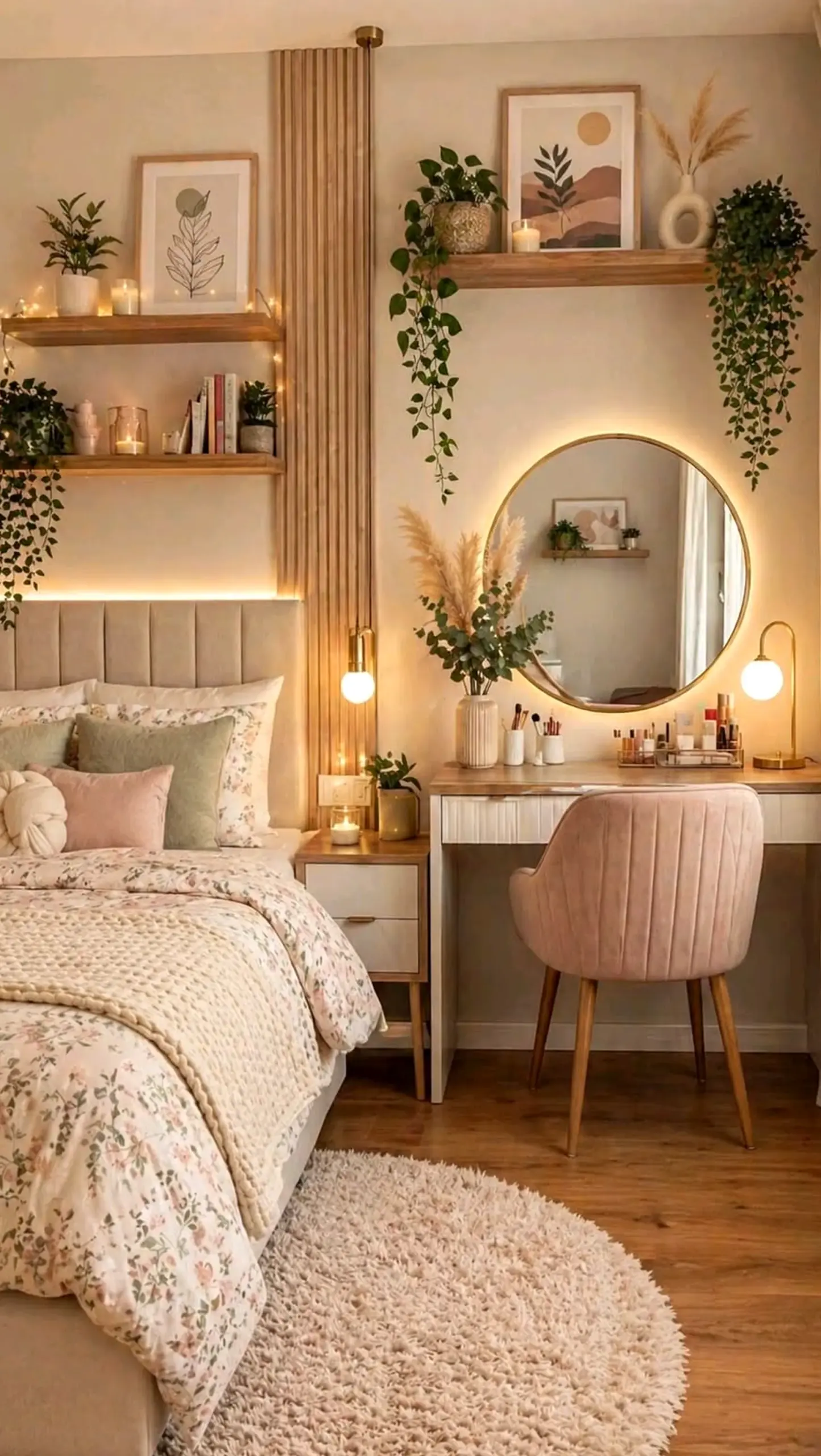 Simple breakfast table brings a useful note of character, making the corner feel clear and inviting.