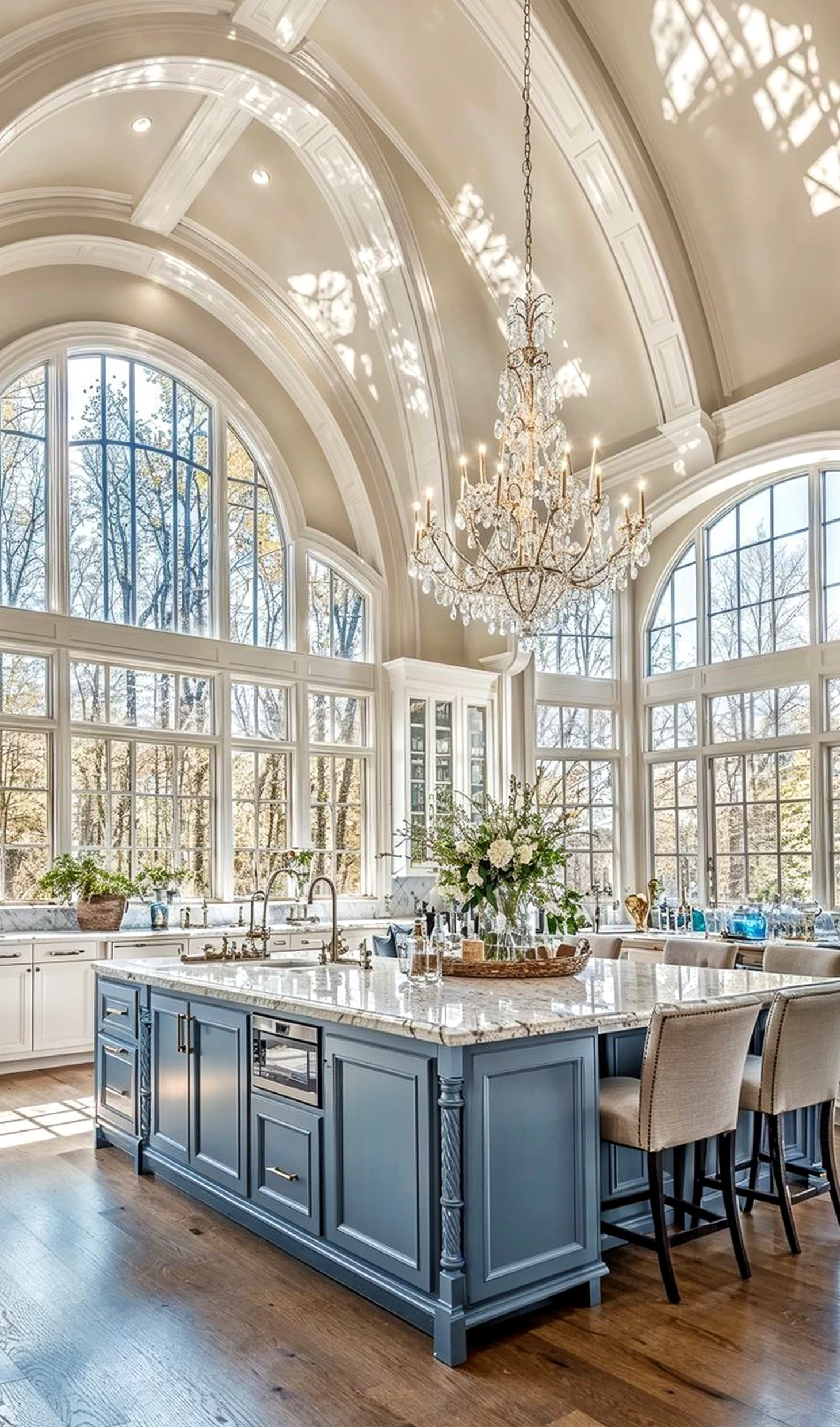 Fresh painted door adds a clear layer of depth, helping the backdrop feel comfortable in daily use.