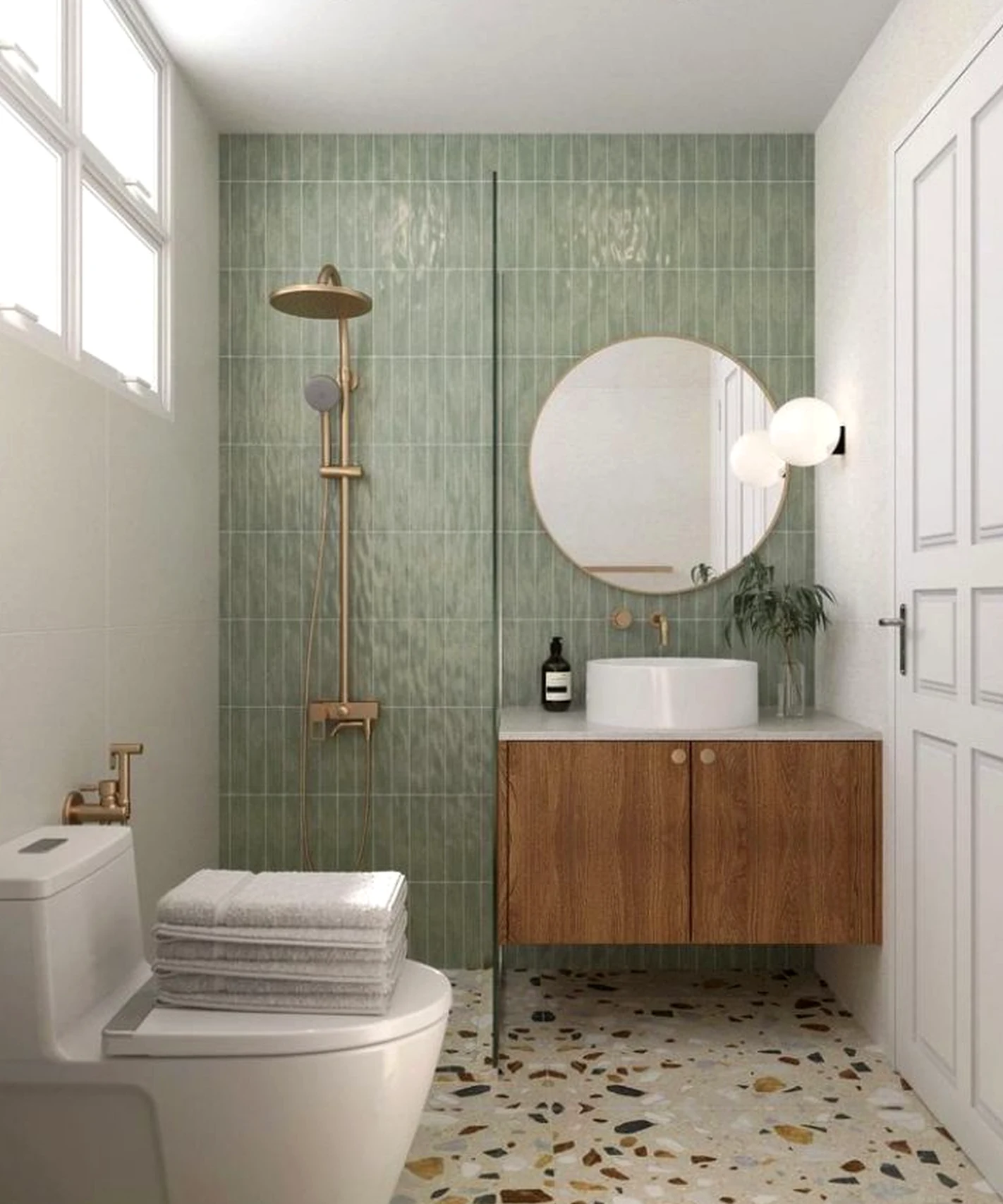 Relaxed wall niche introduces ease into the backdrop, keeping the atmosphere settled and welcoming.