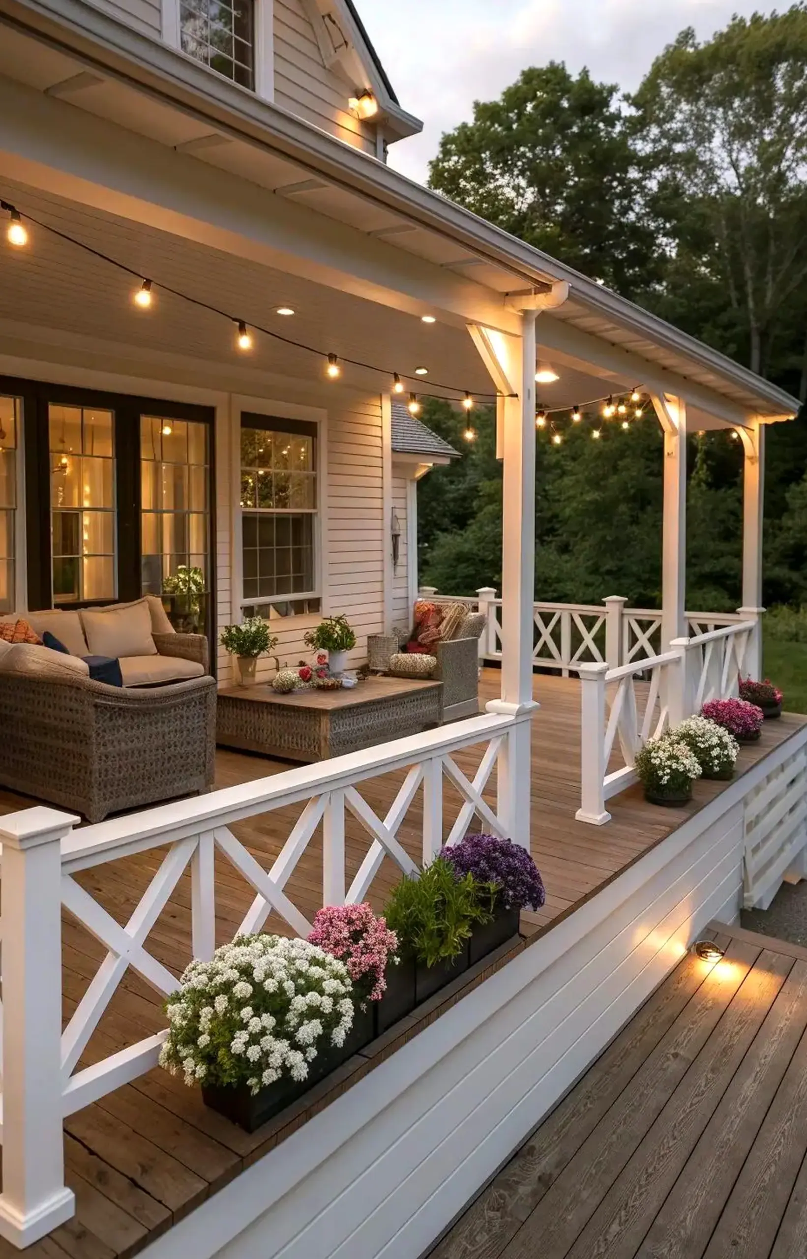 Graceful shower wall adds shape across the outdoor space, giving the decor a finish that feels personal and relaxed.