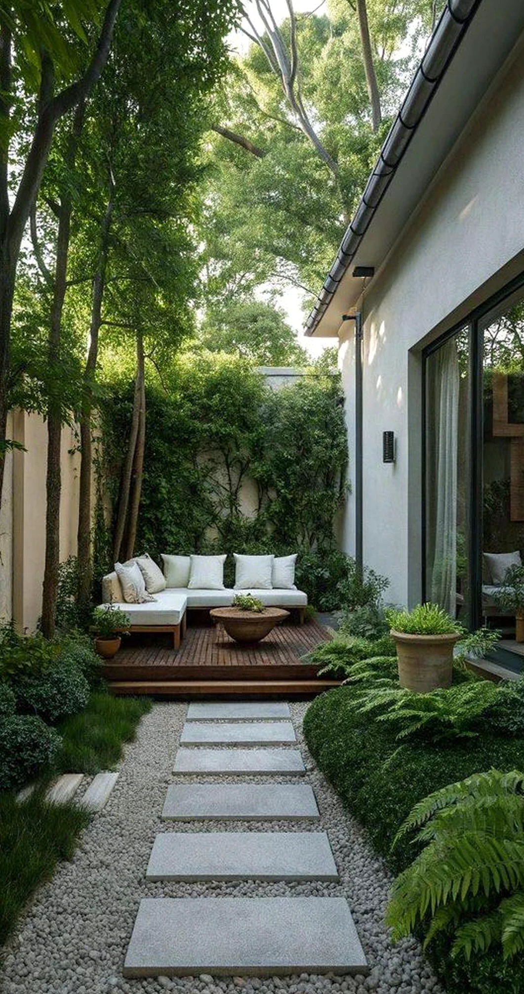 Balanced reading corner gives the table more depth, so the whole view feels visually grounded.