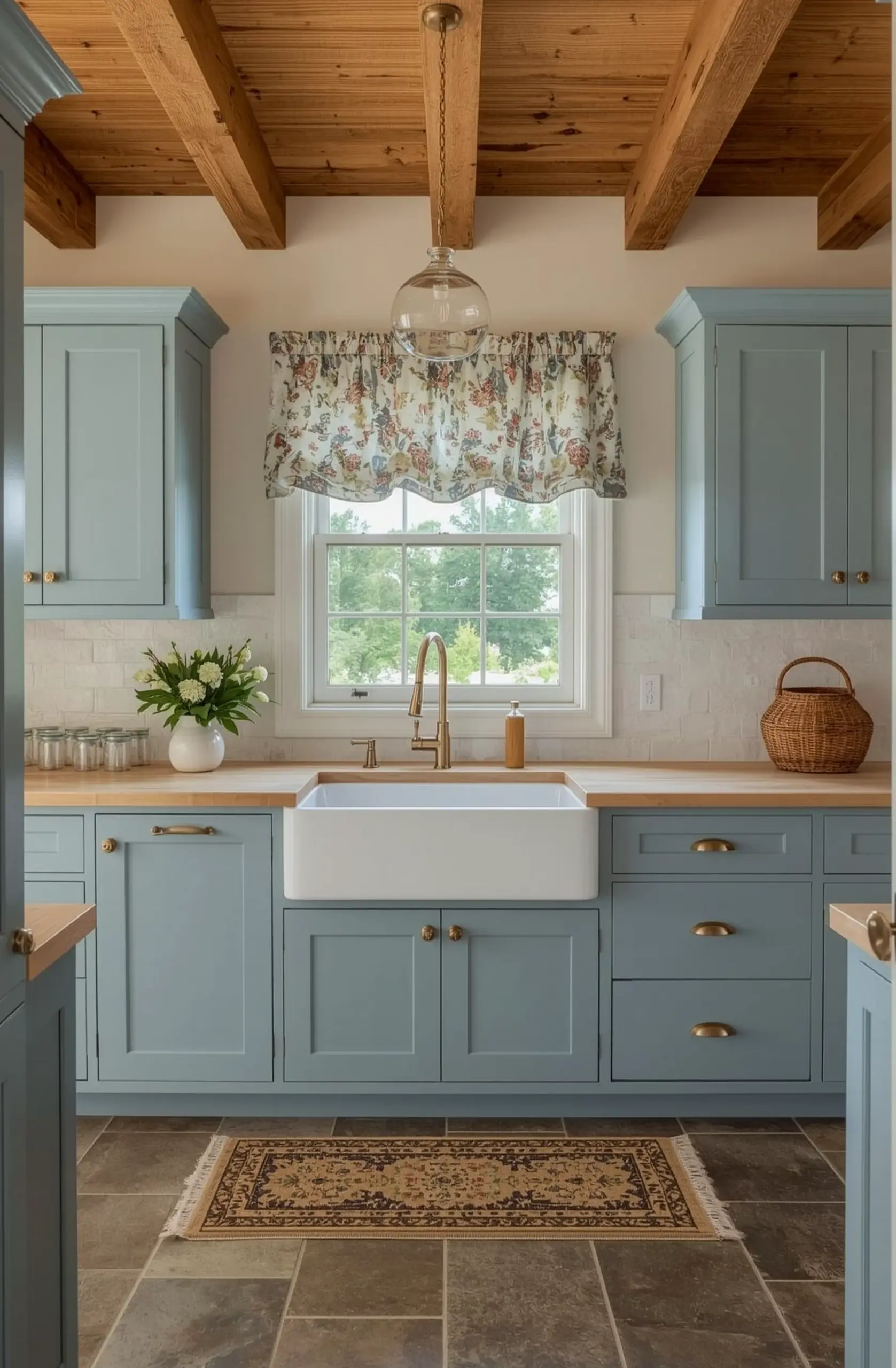 Airy terrace table draws attention to detail while the room stays simple yet expressive.