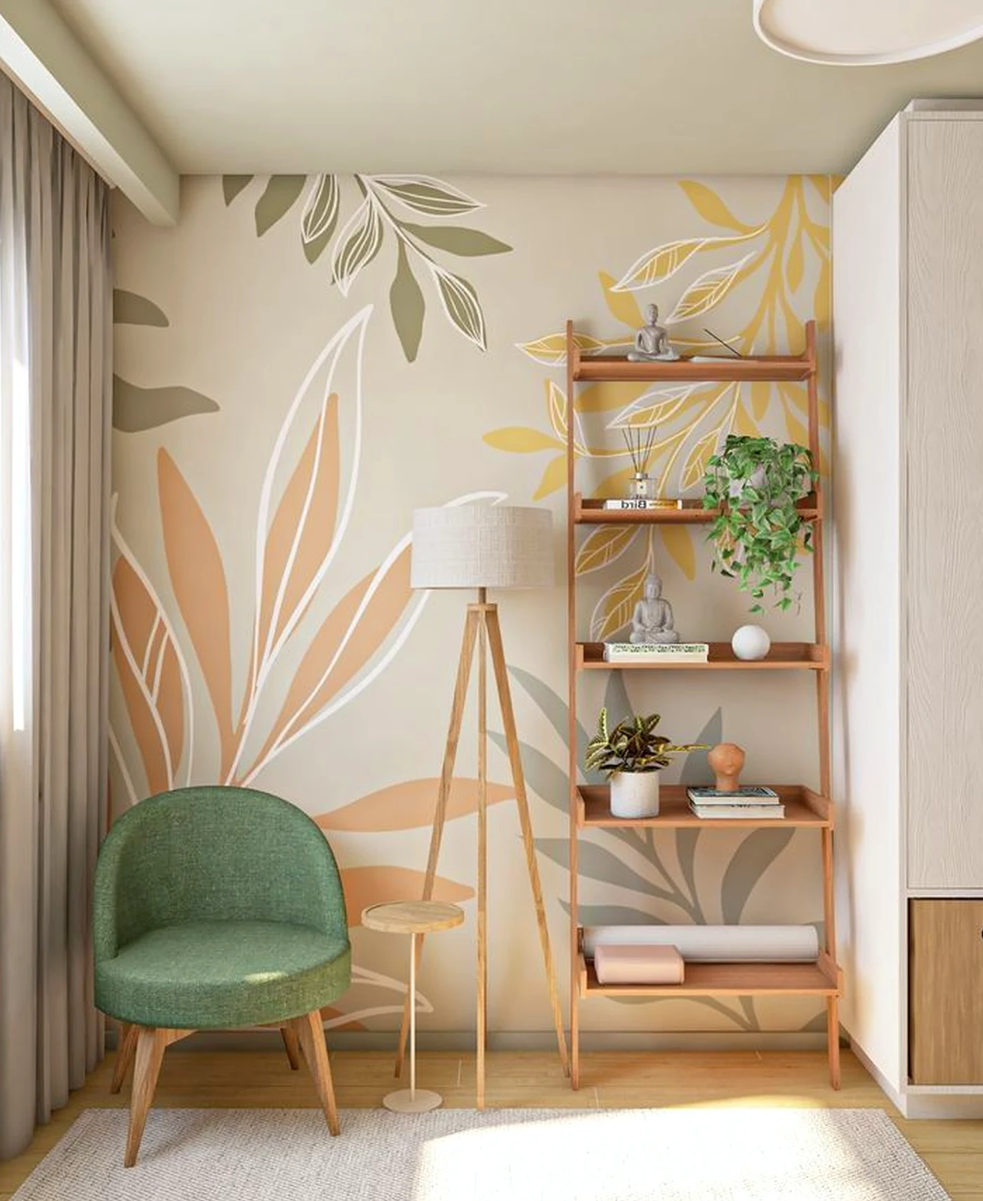 Subtle lamp detail adds a clear layer of depth, helping the design feel comfortable in daily use.