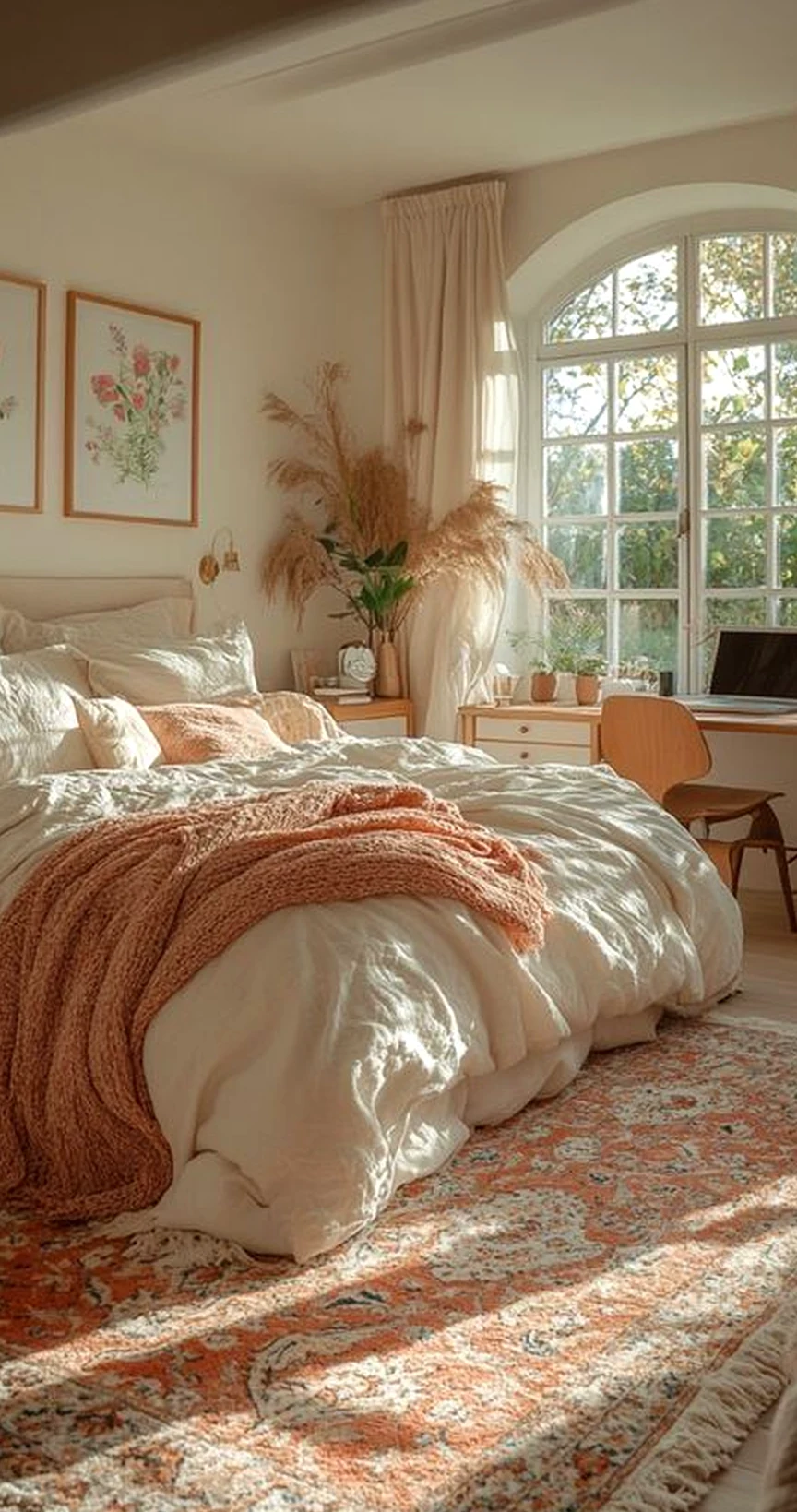 Fresh ceiling detail anchors the corner with balance, giving the view a mood that feels ready for quiet use.