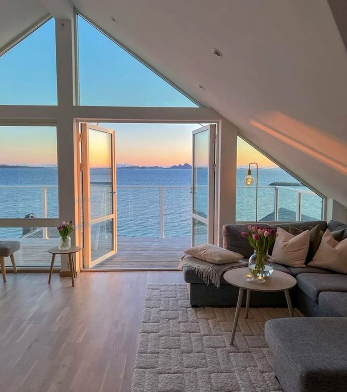 Sunny patio corner supports the design through charm, leaving the space feeling open and lived-in.
